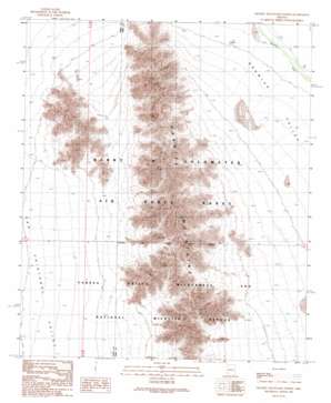 Granite Mountains North USGS topographic map 32113d3