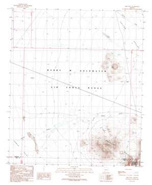 Okie Well USGS topographic map 32113e2