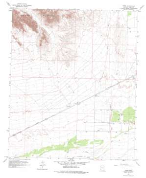 Horn USGS topographic map 32113h5