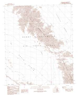 Cipriano Pass USGS topographic map 32114d2