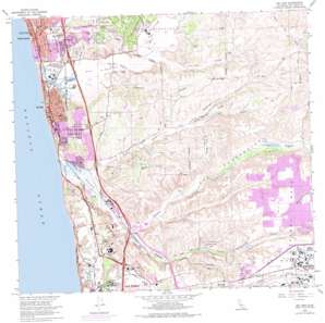 Del Mar USGS topographic map 32117h2