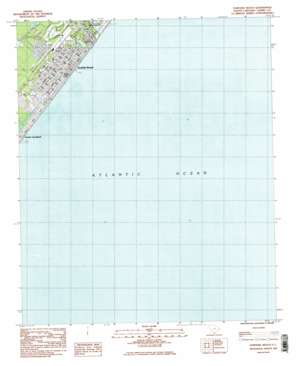 Surfside Beach USGS topographic map 33078e8