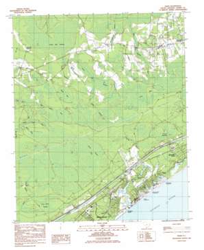 Hand USGS topographic map 33078g7