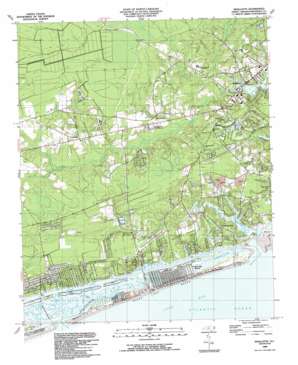 Shallotte USGS topographic map 33078h4