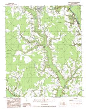 Pamplico South USGS topographic map 33079h5
