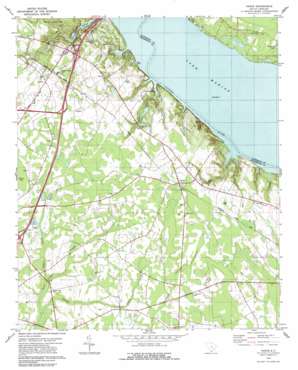 Vance USGS topographic map 33080d4