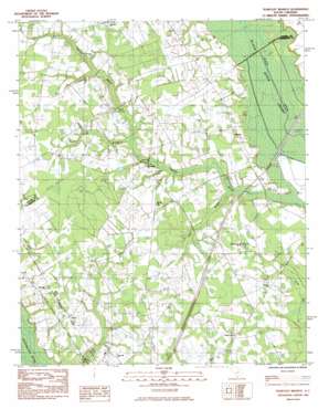 Tearcoat Branch USGS topographic map 33080g2