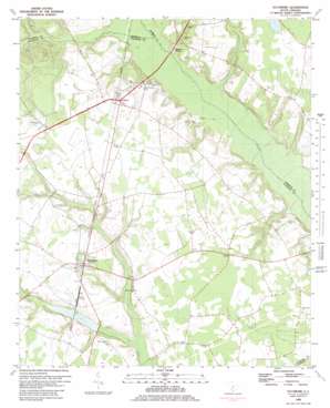 Sycamore USGS topographic map 33081a2