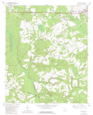 Snelling topo map