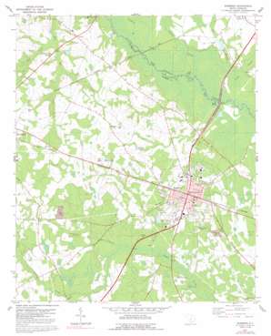 Bamberg USGS topographic map 33081c1