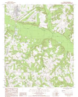 Aiken USGS topographic map 33081e1