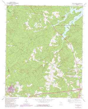 Wrightsboro USGS topographic map 33082e5