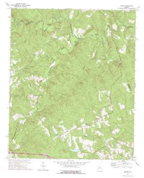 Cadley USGS topographic map 33082e6