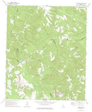 Milledgeville USGS topographic map 33083a1