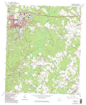 Covington USGS topographic map 33083e7