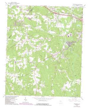 Porterdale USGS topographic map 33083e8