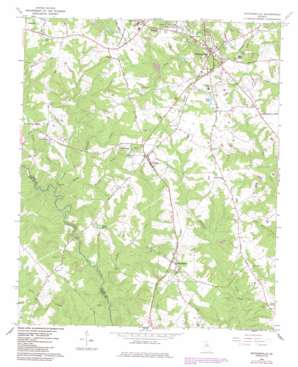Watkinsville USGS topographic map 33083g4