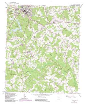 Winder South USGS topographic map 33083h6