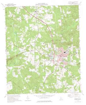 Barnesville USGS topographic map 33084a2