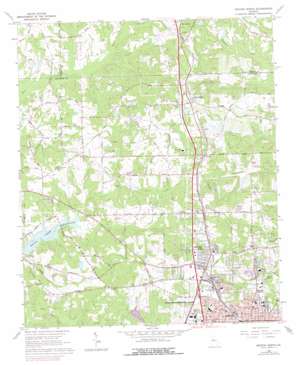 Griffin North USGS topographic map 33084c3