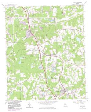 Hampton USGS topographic map 33084d3