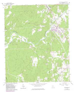 Whitesburg USGS topographic map 33084d8