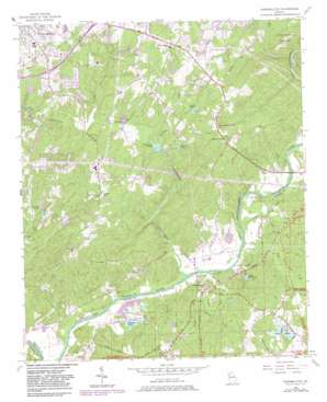 Campbellton USGS topographic map 33084f6