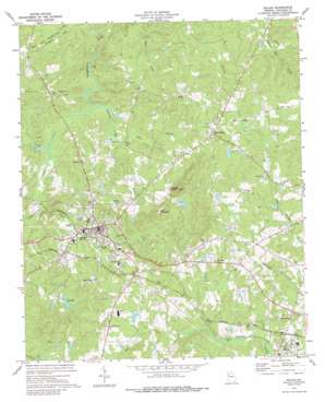 Dallas USGS topographic map 33084h7