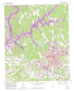 La Grange USGS topographic map 33085a1