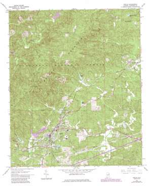 Heflin USGS topographic map 33085f5