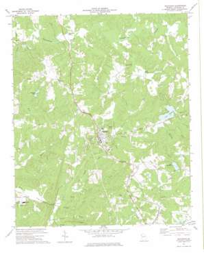 Buchanan USGS topographic map 33085g2