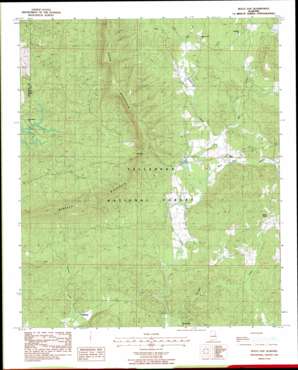 Bulls Gap USGS topographic map 33086b1