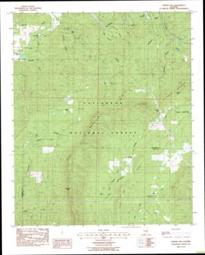 Porter Gap USGS topographic map 33086c1