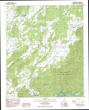 Winterboro USGS topographic map 33086c2