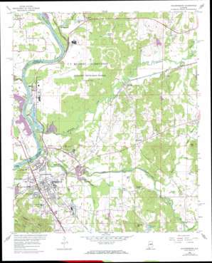 Childersburg USGS topographic map 33086c3