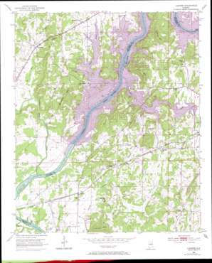 Laniers USGS topographic map 33086d3