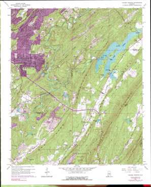 Cahaba Heights USGS topographic map 33086d6