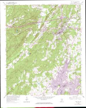 Pell City USGS topographic map 33086e3