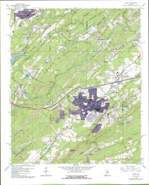 Leeds USGS topographic map 33086e5
