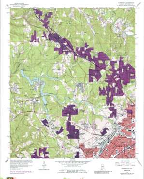 Adamsville USGS topographic map 33086e8