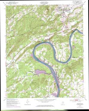 Ragland USGS topographic map 33086f2