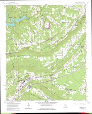 Springville USGS topographic map 33086g4