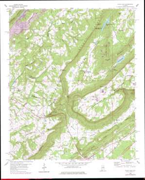 Hyatt Gap USGS topographic map 33086h3