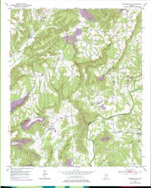 Arkadelphia USGS topographic map 33086h8