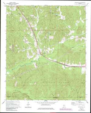 Duncanville topo map