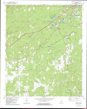 Woodstock USGS topographic map 33087b2