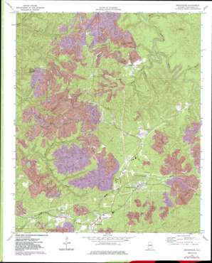 Brookwood USGS topographic map 33087c3