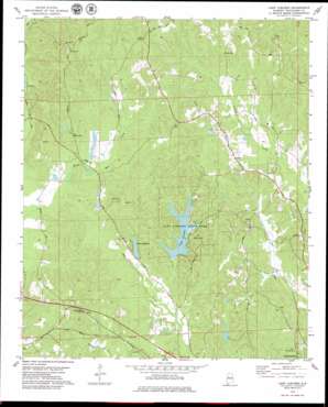 Lake Lurleen USGS topographic map 33087c6