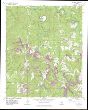 Oak Grove USGS topographic map 33087d2