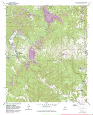 Sylvan Springs USGS topographic map 33087e1